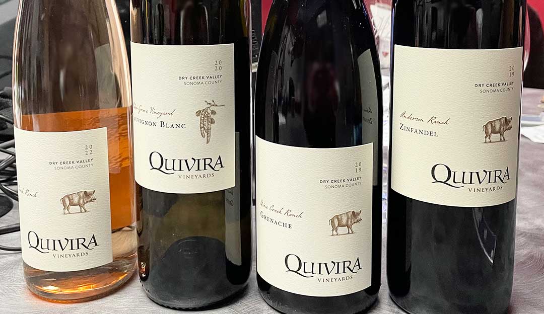 Quivira Vineyards winemaker Hugh Chappelle