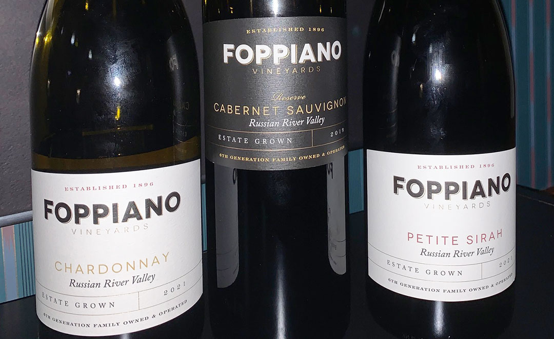 Foppiano Vineyards GM Rob McNeill and Nova Perrill, winemaker ...